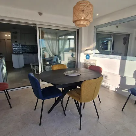 3 Pièces Climatisé Avec Piscine Et Parking Proche à - Fr-1-780-87 Appartamento